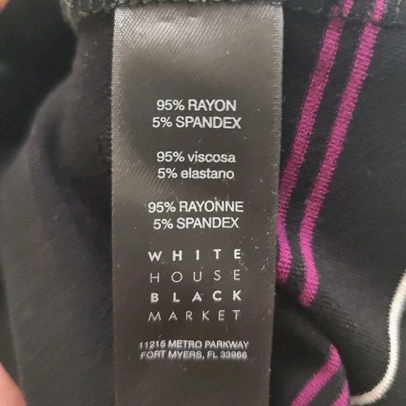 White House Black Market Convertible Dress Fold Over Waist Maxi Skirt Size S - Picture 11 of 12